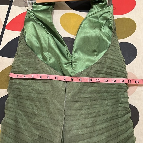 Vintage 50s style halterneck dress sz 4 - Picture 7 of 8